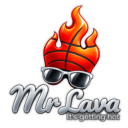 Γυαλιστερό λογότυπο mr lava